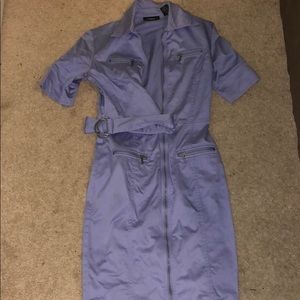 Periwinkle midi dress